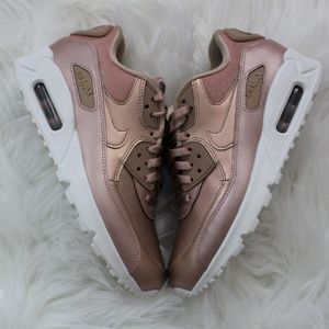 NIKE AIRMAX 90 METALLIC RED BRONZE SNEAKERS